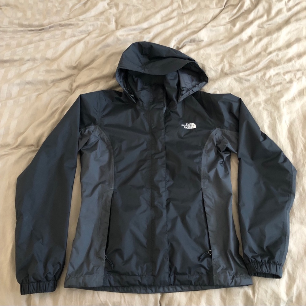 The North Face windbreaker rain jacket